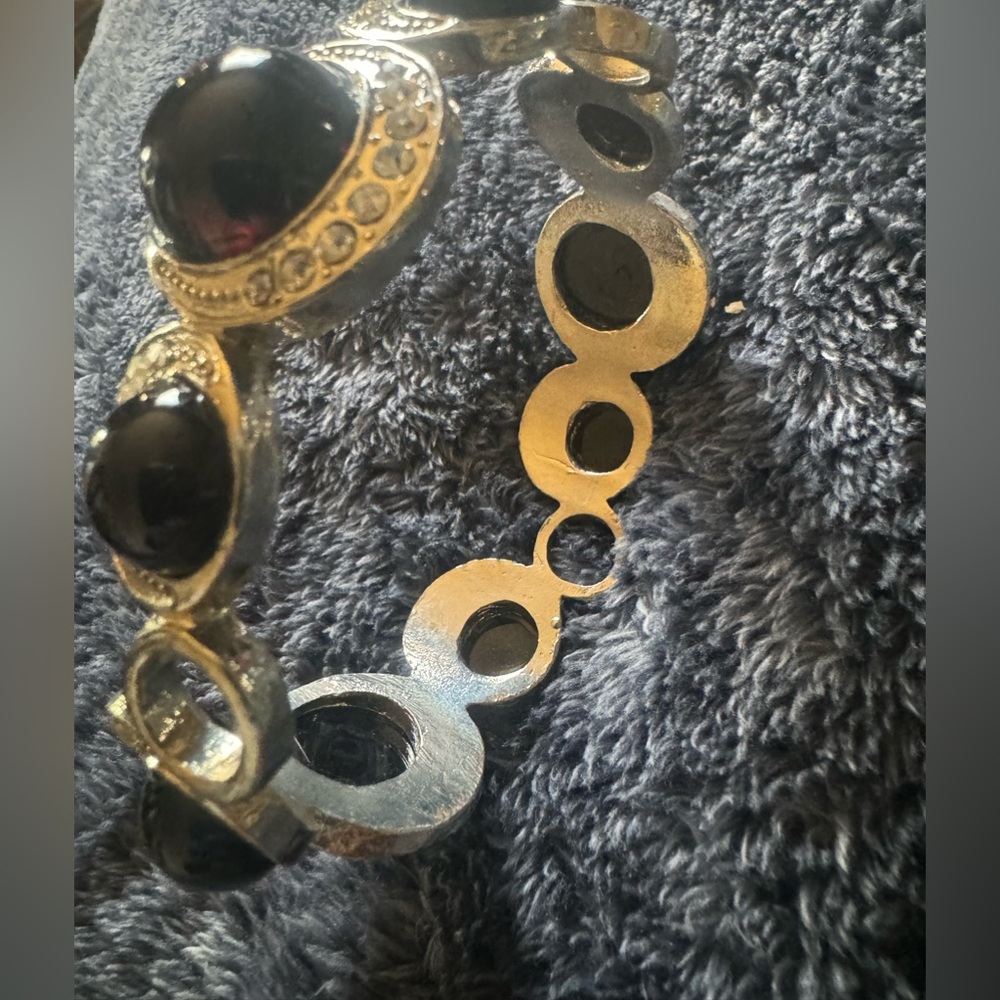 Black and Silver Bracelet Beautiful